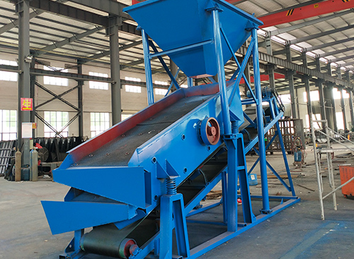 Sand screening and conveying integrated machine