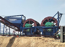 福建轮式洗沙机生产线